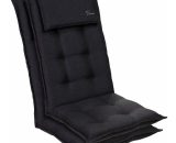 Sylt coussin de fauteuil appuie-tête pour dossier haut Polyester 50x120x9cm - Blum 4060656457500 4060656457500