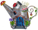 Maisonnette arrosoir en métal Fairy kingdom multicolore - multicolore 675238951105 95110