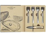 Cook_concept - Coffret couteau à huitres et 4 fourchettes en acier inoxydable argent - argent 3664944222767 KU6545