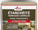 Arcane Industries - tanchéité transparente terrasse carrelée résine produit translucide carrelage balcon Transparent - Finition Mate - 5m², 3700043484412 145_23420