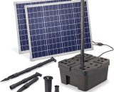 Esotec - Kit filtre solaire pour bassin Professional 100W 3400 l/h Pompe de bassin pour jardin 100911 4260057868282 100911