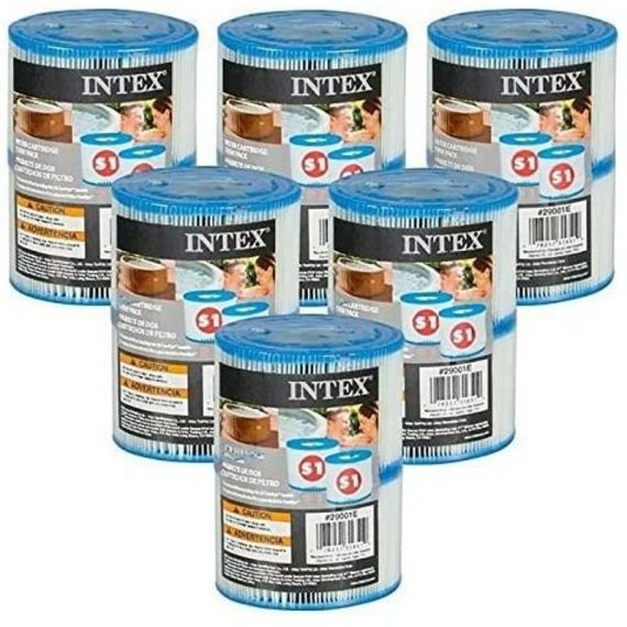 INTEX 12 Cartouches Pure Spa (6 Lots de 2 filtres) 8858325388189 6 X PAKC 2X S1.