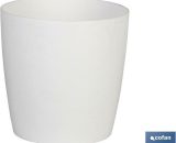 Pot Modèle Camelia | Couleur Blanche | Dimensions 35 x 33 cm | Vente unitaire 8445187329391 90015538-U