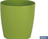 Cofan - Pot Modèle Camelia | Couleur Verte | Dimensions 35 x 33 cm | Vente unitaire 8445187329612 90015553-U
