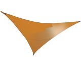 Jardideco - Voile d'ombrage triangulaire SERENITY - 5 x 5 x 5 m - Mangue - Orange 3110060008087 VS555_mangue