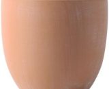 Pot de fleurs en céramique minimaliste moderne avec trous et sans disques 14*14*13cm (poterie rouge pomme blanche) - Groupm 9003968796238 2GroupM07889