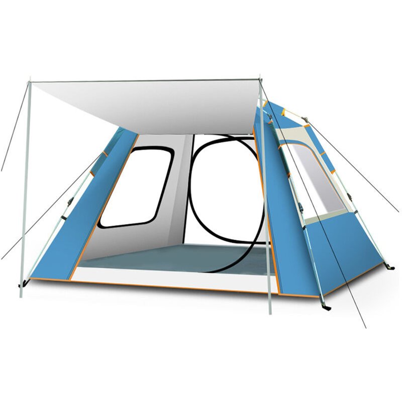 Superseller - Tente de Camping Pop-up Automatique Résistante à l'eau Abri de Protection Solaire Portable Installation Tente Instantanée pour Camping 755924243346 Y22129BLS-L|192