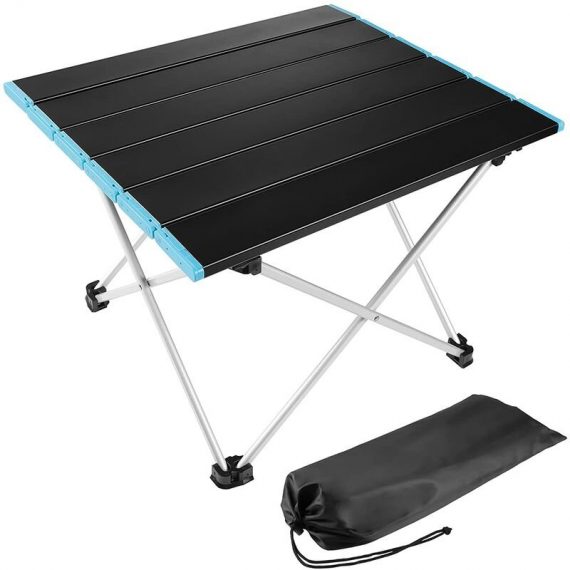 Table de Camping Pliable Table Alliage d'aluminium Ultra-légère Portable avec Sac de Transport, Facile à Nettoyer pour Les activité 3802293615919 table camping M