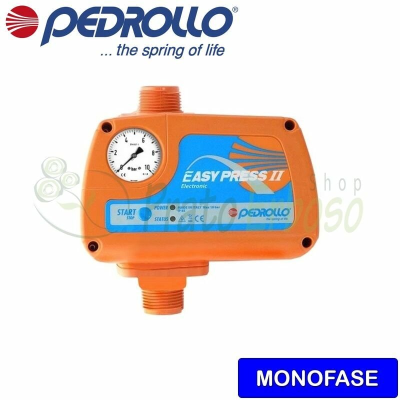 Pedrollo - EASYPRESS-2-BLU - Régulateur de pression électronique  EASYPRESS-GIALLO