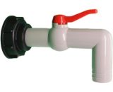 Aougo - Raccord de robinet en plastique ibc 1000L, adaptateur de réservoir de vidange à filetage grossier 60 mm pour adaptateur de baignoire robinet 2052418178596 VN-0177