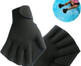 1 Pair Webbed Swimming Gloves Aquatic Traning Fit Paddles Water Resistance Diving Hand Web 6264946769443 MA-JB-000516