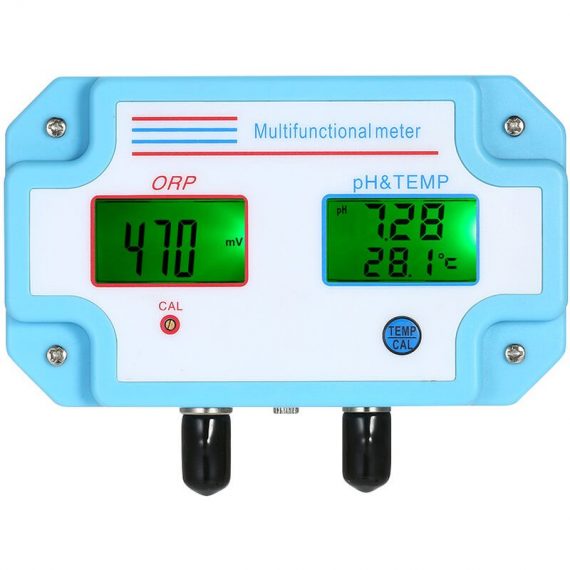Testeur de qualité de l'eau professionnel3 en 1 pH/ORP/TEMP mètre détecteur d'eau multi-paramètre numérique LCD Tri-mètre multifonction moniteur de 4502190917565 DS15742EUA