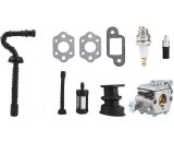 Kit de carburateur, filtre à air Carb, Kit de carburateur pour Stihl MS210 MS230 MS250 021 023 025 Filtre à air Carb tronçonneuse 9350876132307 XPTQKC188