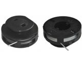1x bobine de fil A6044 1,6mm coupe bordure débroussailleuse compatible avec Black et decker 3701260892059 CYC3701260892059