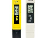 Ph Mètre, Testeur ph Piscine 4 en 1 PH Metre Electronique TDS Metre de Qualité de l'eau et ph Test pour Potable Aquariums Hydroponie Piscine，jaune et 9466991588438 RIS-f04166