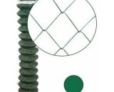 Cloture&jardin - Grillage Simple Torsion Vert - Maille 50 x 50mm - Fil 2,4mm - 1,75 mètre - Vert (RAL 6005) 3117185900821 GRST0004